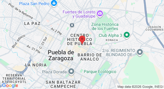 Calle 2 Nte 205, Centro histórico de Puebla, 72000 Heroica Puebla de Zaragoza, Pue., México