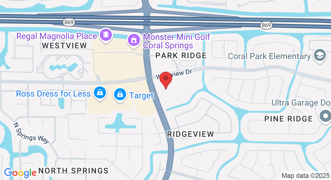 5531 N University Dr suite 103, Coral Springs, FL 33067, USA