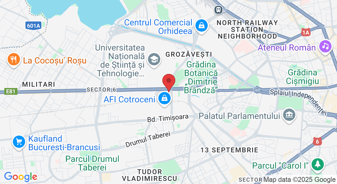 Str. Iuliu Maniu. 7; corpul U; etaj 1, amplasat in incinta APACA, Business Center, București 061072, România