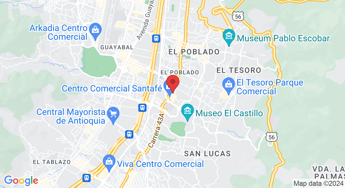 Cl. 7 Sur #42 - 70, El Poblado, Medellín, El Poblado, Medellín, Antioquia, Colombia