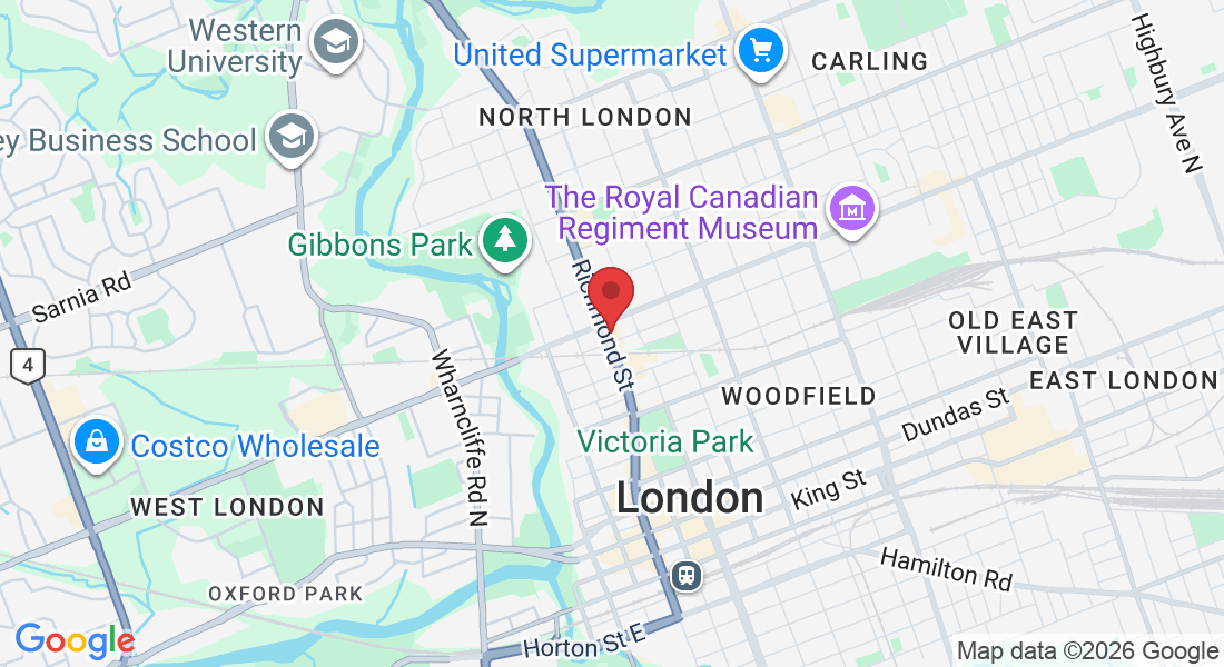 740 Richmond St, London, ON N6A 3H3, Canada