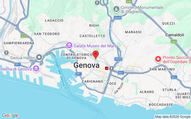 Via dei Santi Giacomo e Filippo, 35, 16121 Genova GE, Italia