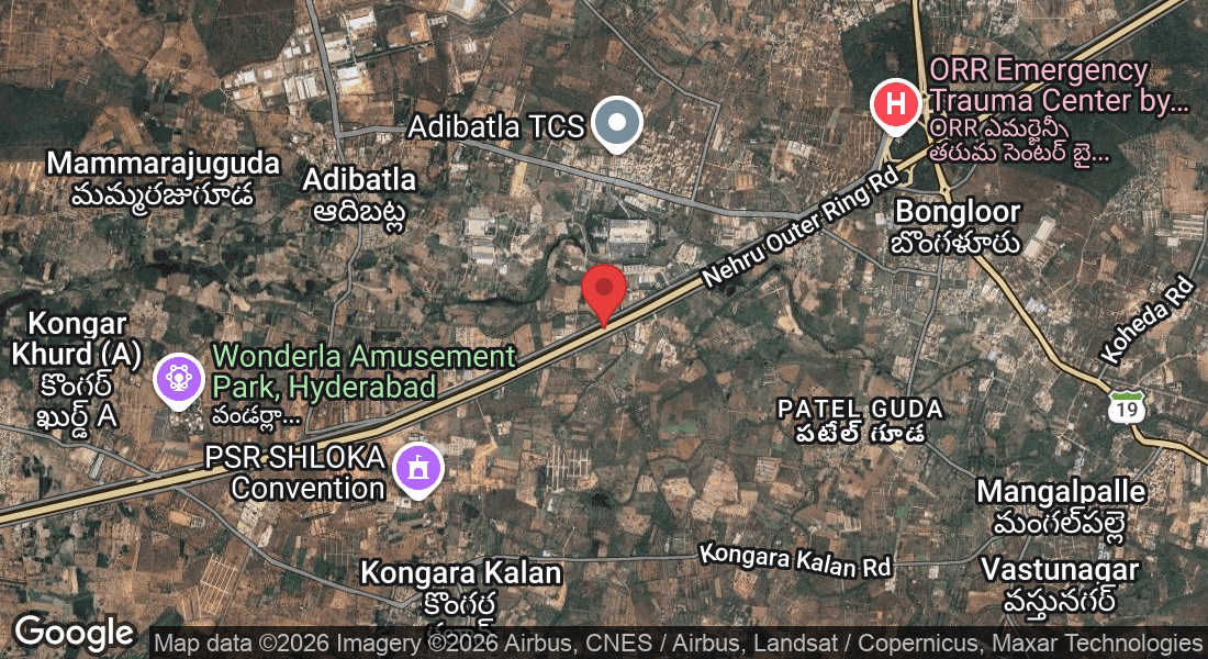 Nehru Outer Ring Rd, Bongloor, Telangana 501510, India
