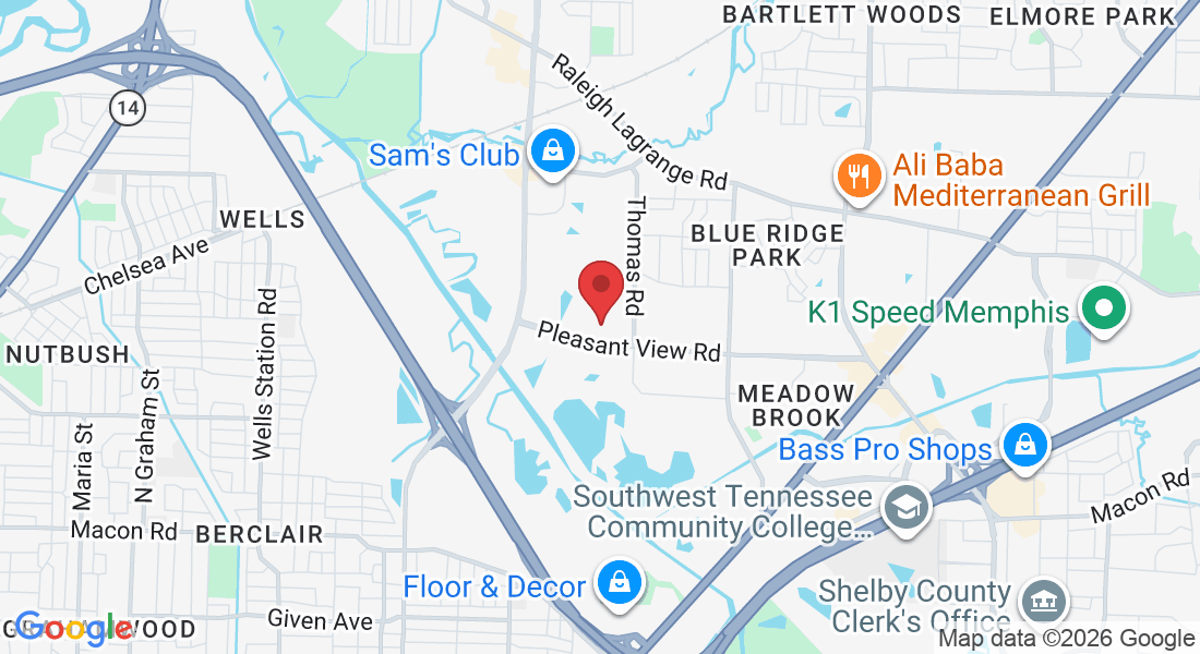 1825 Vanderhorn Dr, Memphis, TN 38134, USA