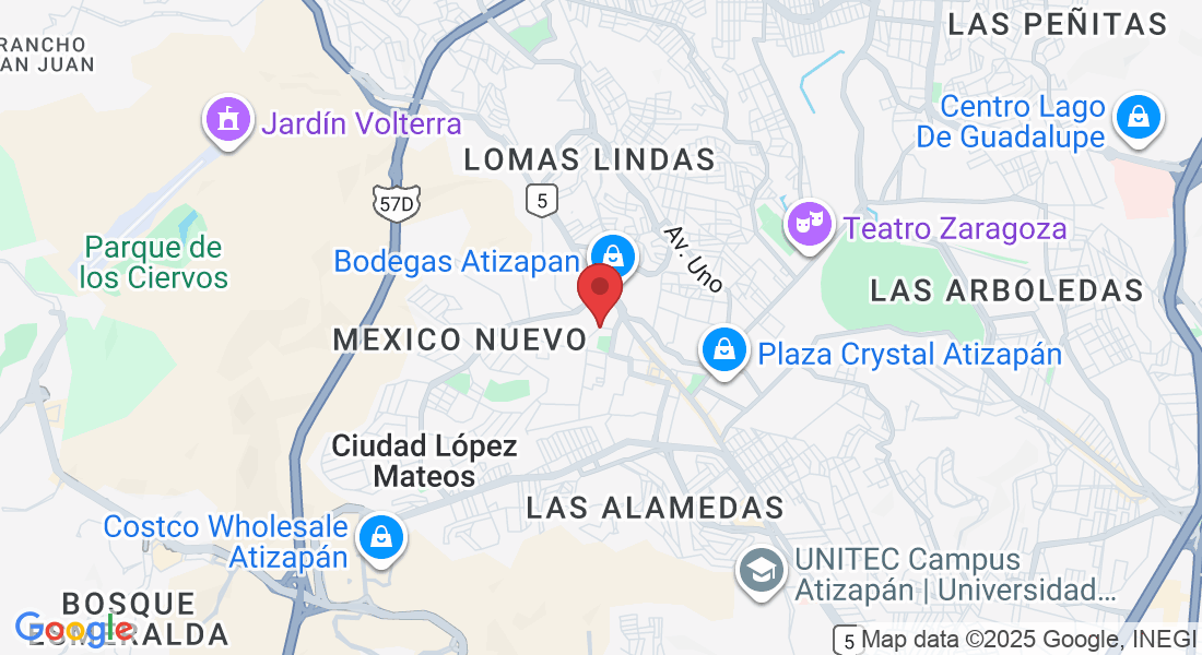 Palma 5, Atizapan Centro, 52960 Cdad. López Mateos, Méx., Mexico