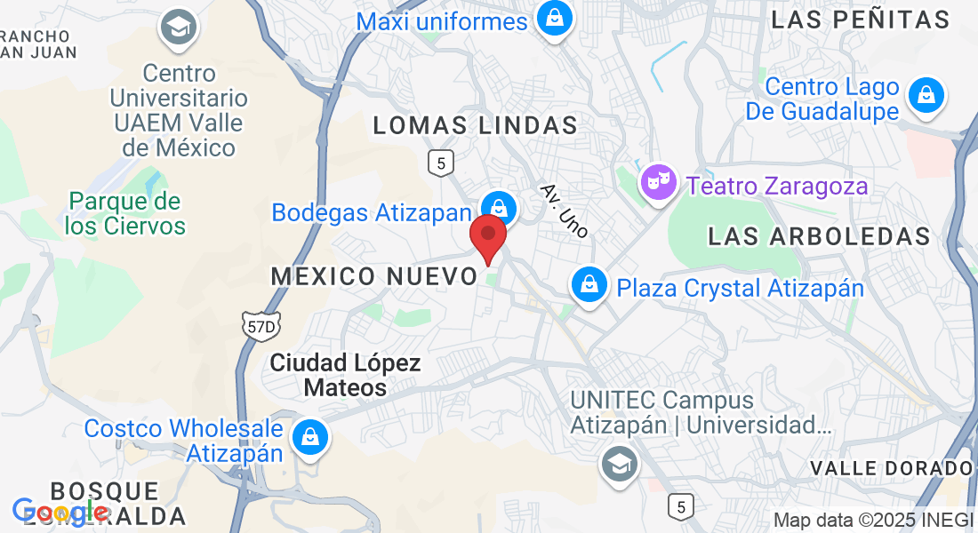 Palma 5, Atizapan Centro, 52960 Cdad. López Mateos, Méx., Mexico