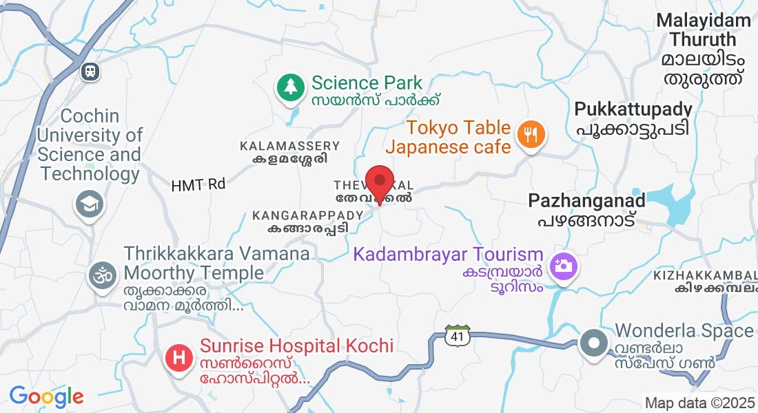 Thevakkal Junction, Thevakkal, Kochi, Kerala 682021