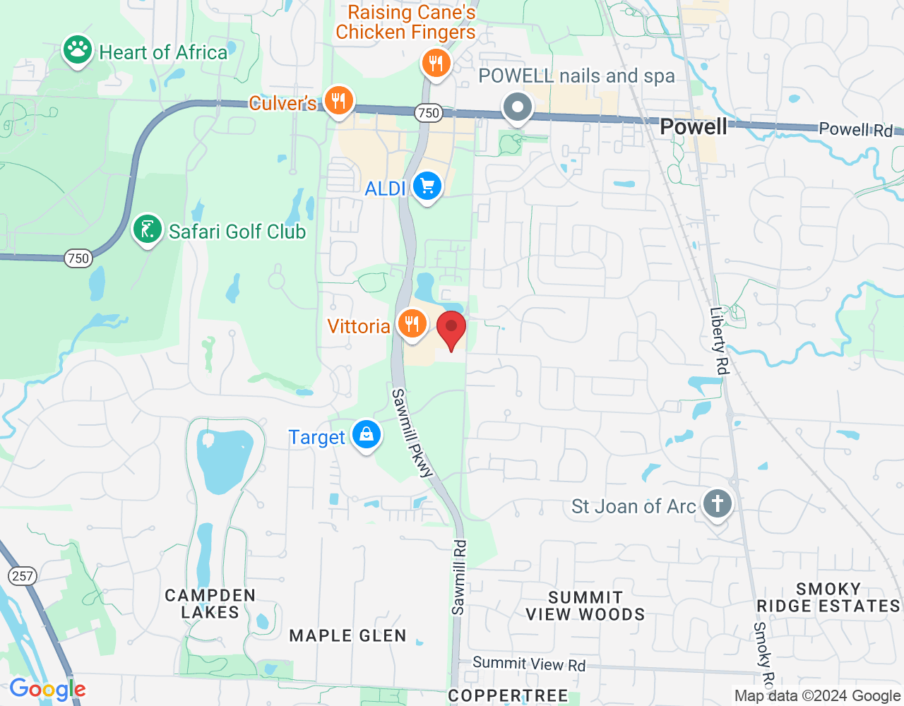 10336 Sawmill Rd, Powell, OH 43065, USA