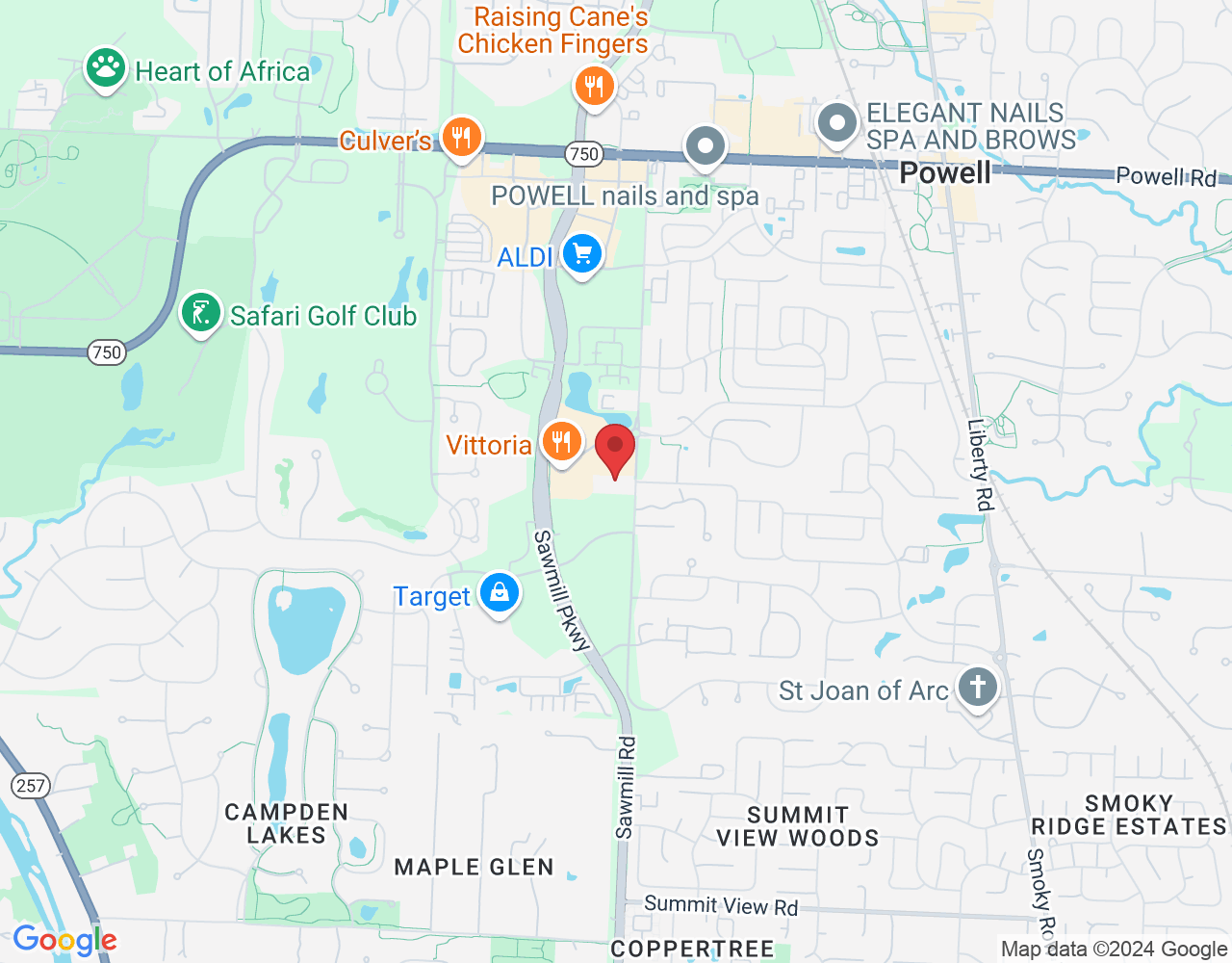 10336 Sawmill Rd, Powell, OH 43065, USA