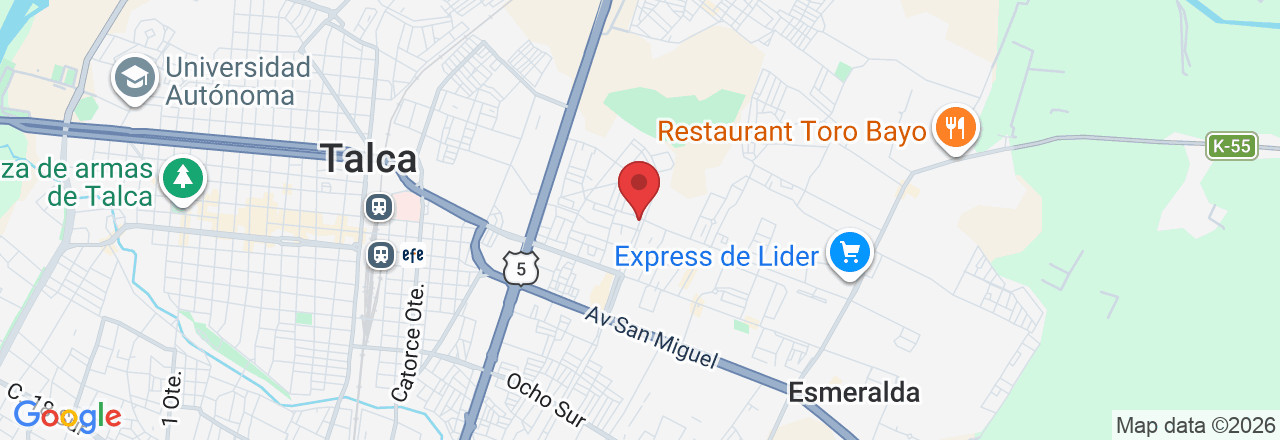 Calle 30 Ote. 1585, 3460000 Talca, Maule, Chile