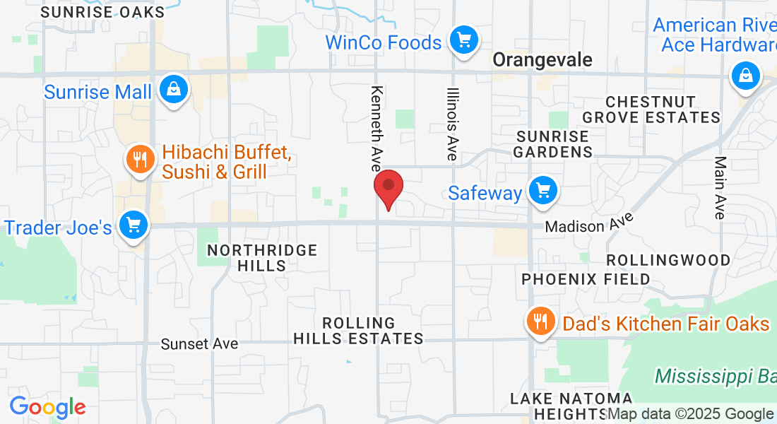 8525 Madison Ave Suite 135, Fair Oaks, CA 95628, USA