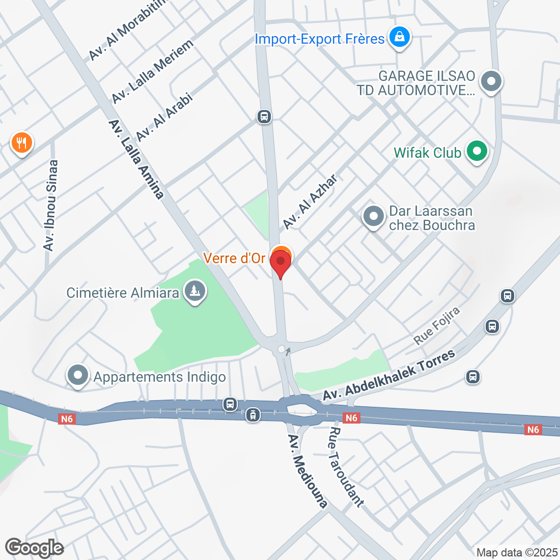 immeuble 7 appartement 1, Av. Lalla Asmae, Salé, Maroc