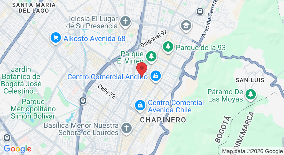 Cra. 16a #82-46, Bogotá, Colombia
