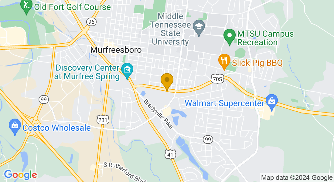 1112 Dr. Martin Luther King Jr. Blvd, Murfreesboro, TN 37130, USA