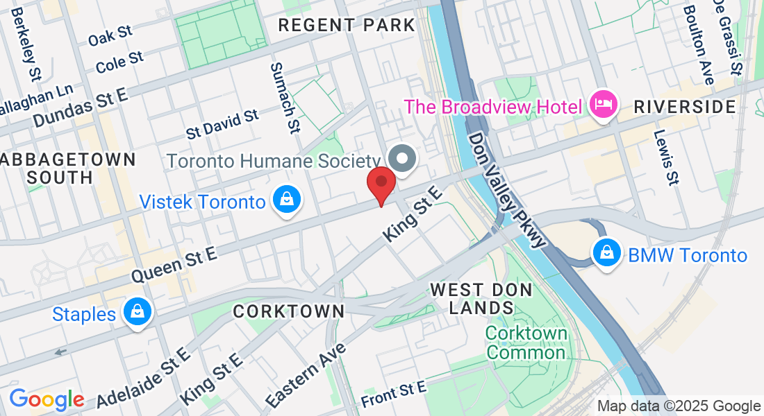 533 Queen St E, Toronto, ON M5A 1V1, Canada