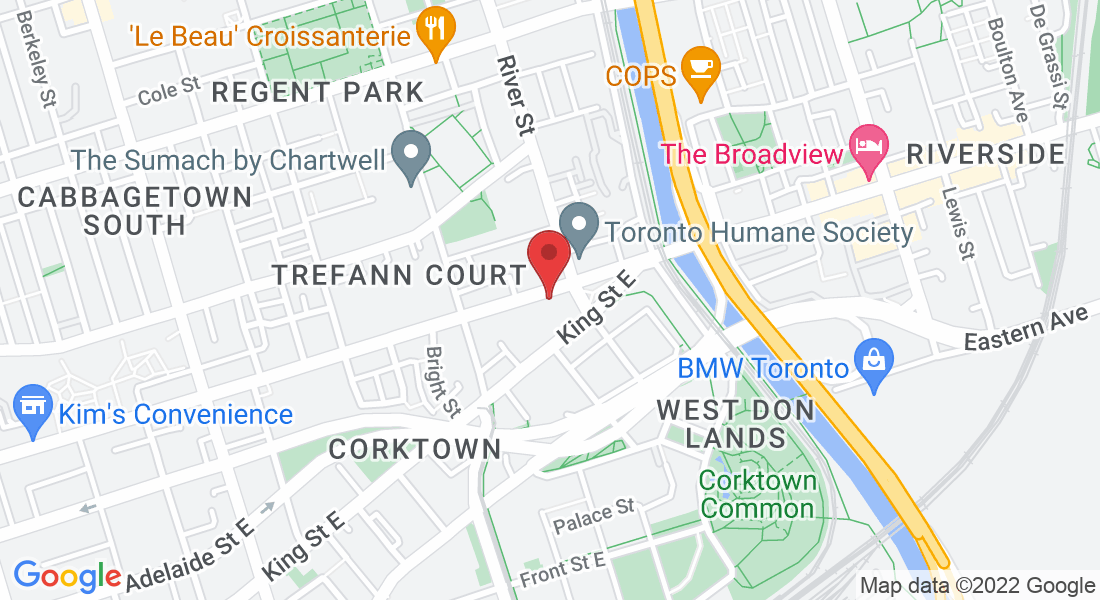 533 Queen St E, Toronto, ON M5A 1V1, Canada
