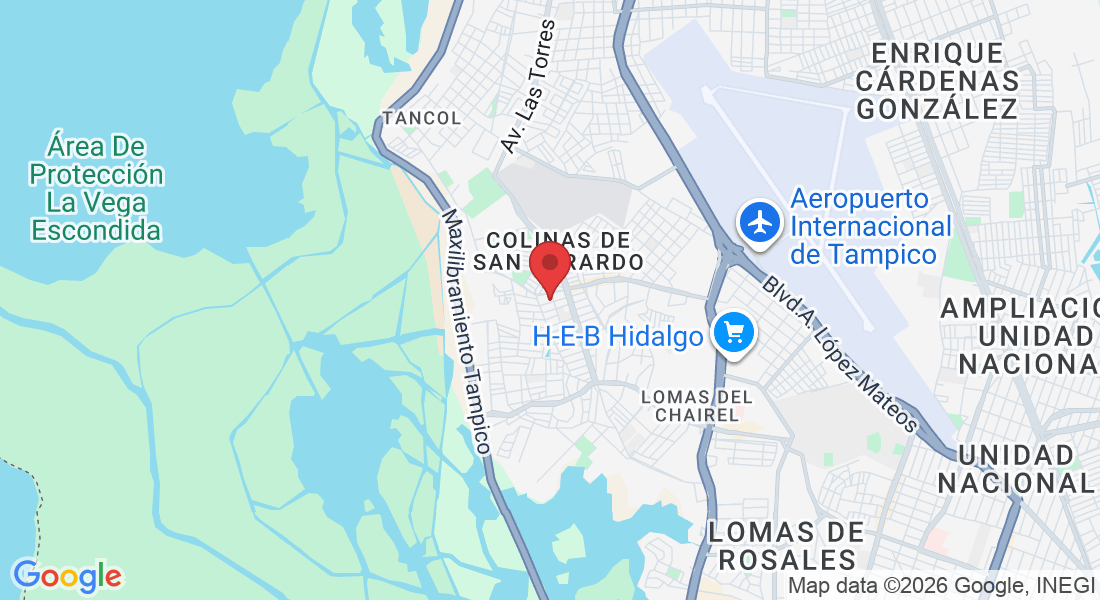 Los Agrónomos 301, Unidad Modelo, 89367 Tampico, Tamps., México