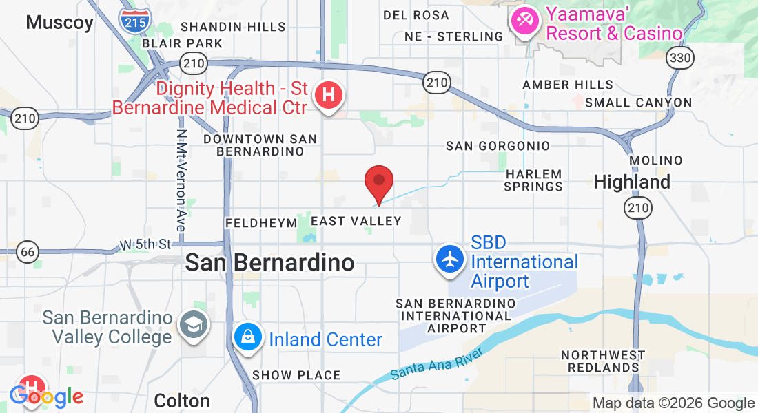 1080 E 9th St, San Bernardino, CA 92410, USA