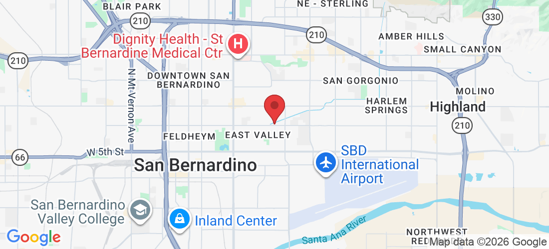 1080 E 9th St, San Bernardino, CA 92410, USA