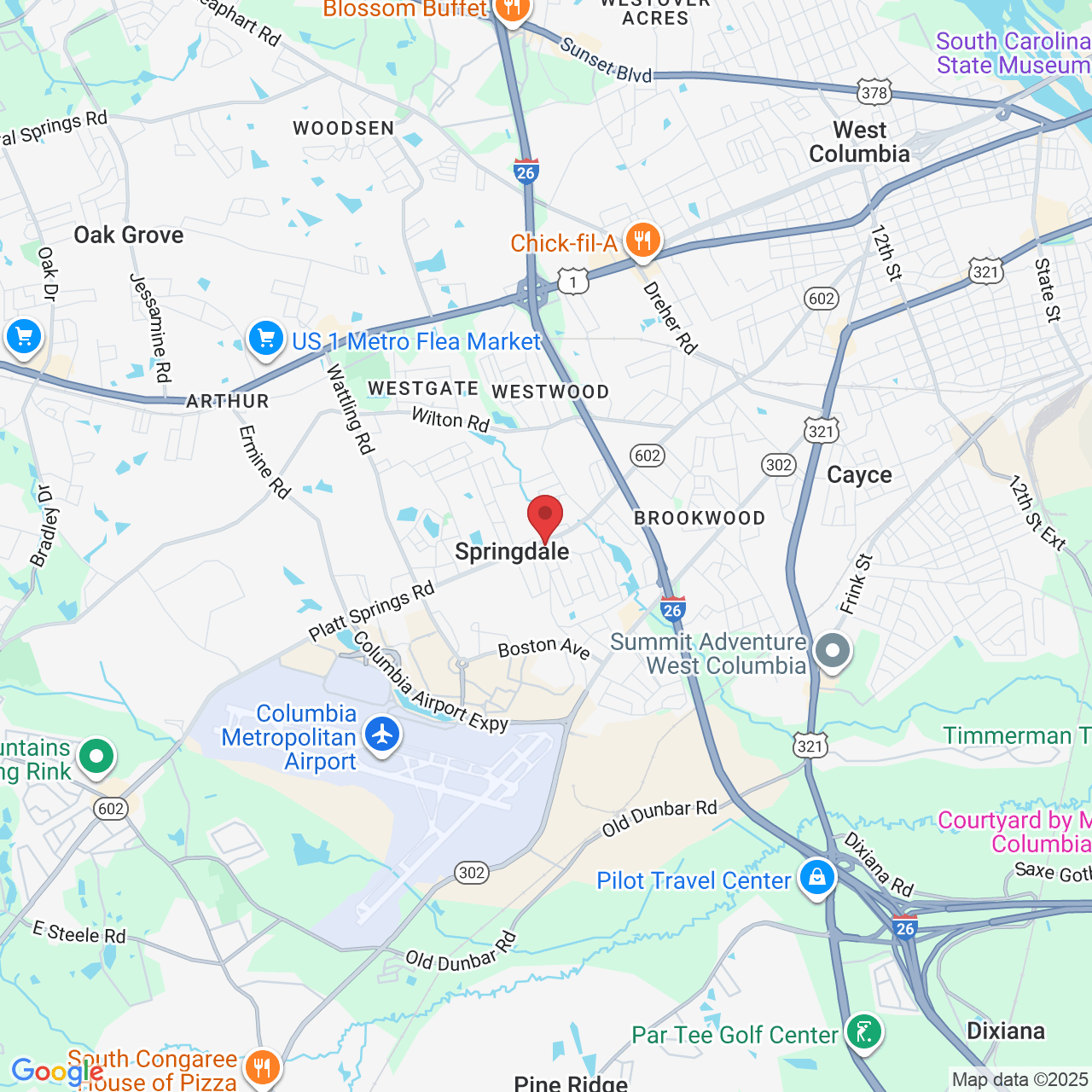 2927 Platt Springs Rd, West Columbia, SC 29170, USA