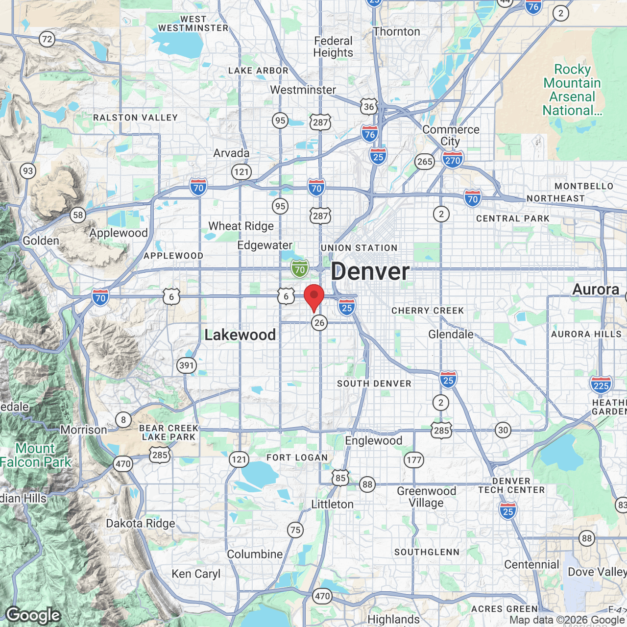 10 S Irving St, Denver, CO 80219, USA