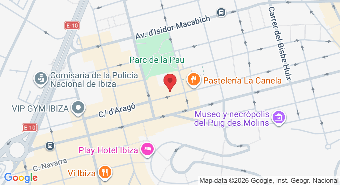 C/ d'Aragó, 66, local 2, 07800 Eivissa, Illes Balears, España