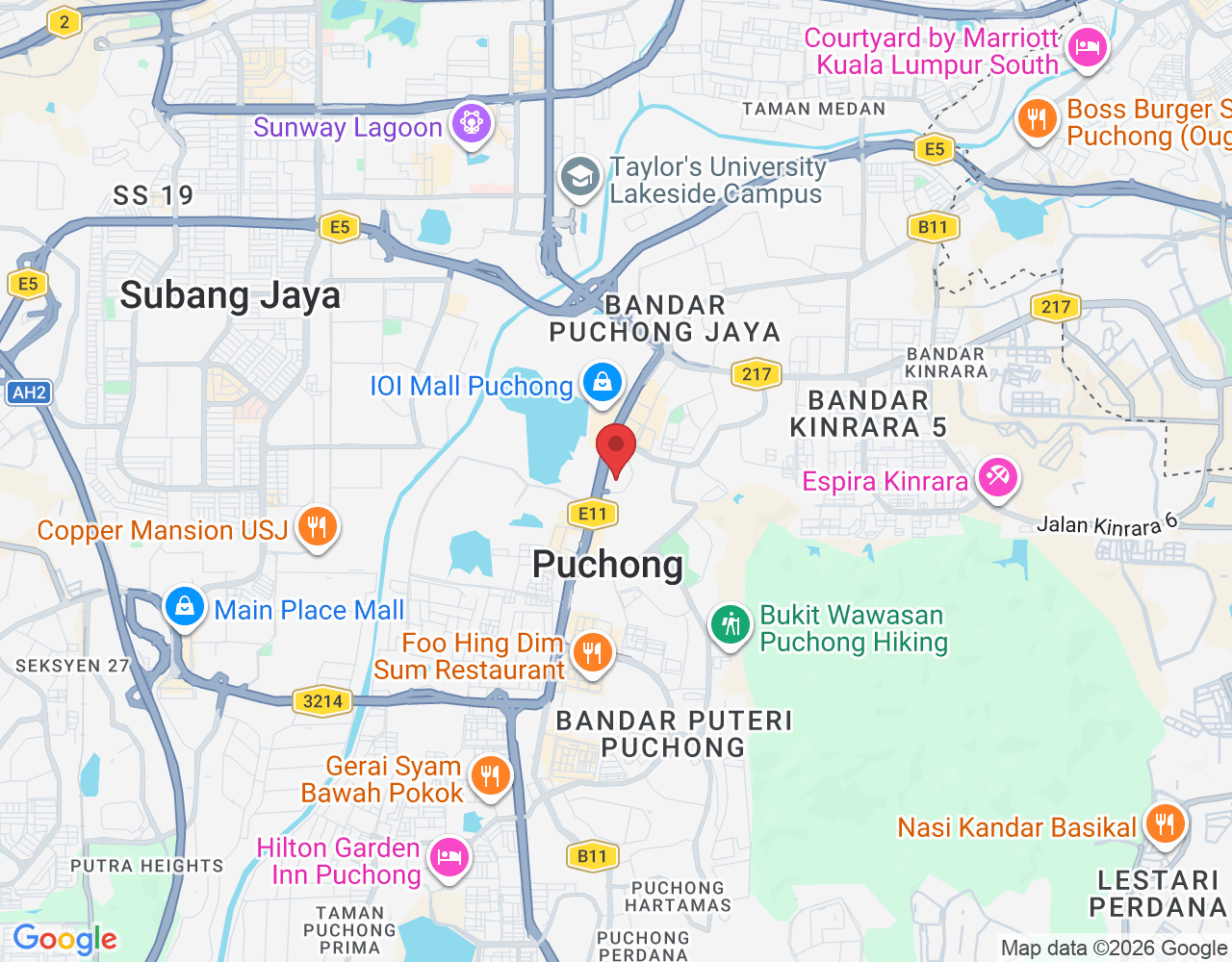 Unit 01-05, Centroz.1, Jalan OP 1/3, Pusat Perdagangan One Puchong, Bandar Puchong Jaya, One Puchong, 47170 Puchong, Selangor, Malaysia