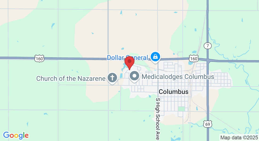 1406 W Cedar Brk, Columbus, KS 66725, USA