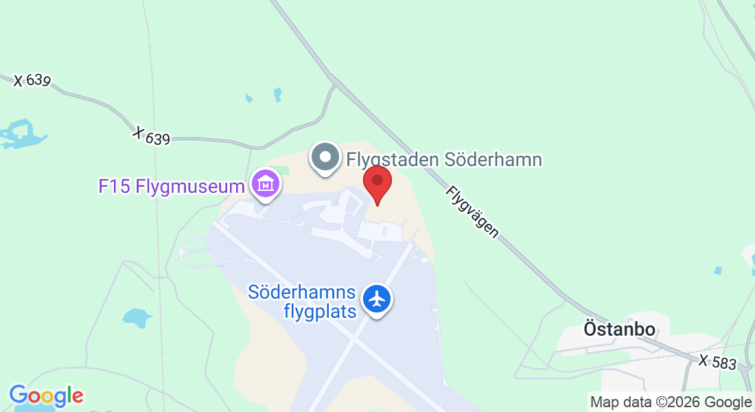 Flygstaden Byggnad 116, 826 70 Söderhamn, Sverige
