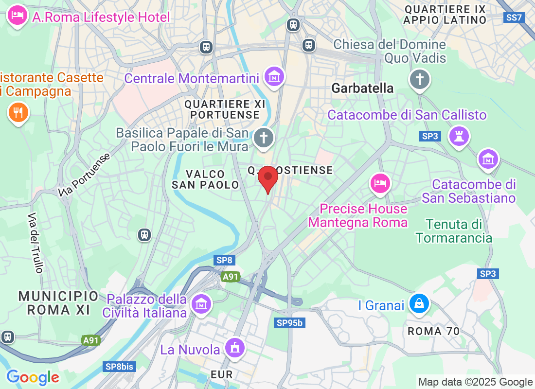 Via Ostiense, 383, 00146 Roma RM, Italia