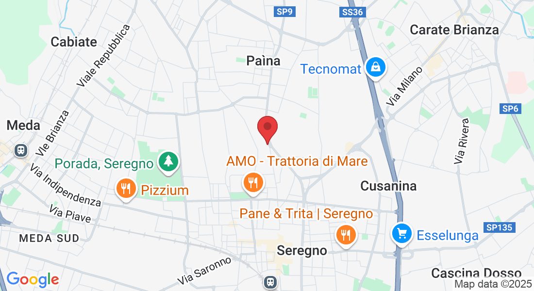 Via Giuseppe Verdi, 181, 20831 Seregno MB, Italia