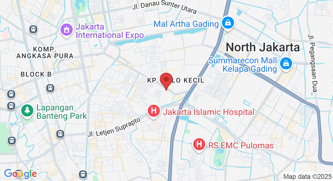 Ruko Mega Grosir Cempaka Mas, Jl. Cemp. Putih Tim. No.10 Blok H, Sumur Batu, Kec. Kemayoran, Kota Jakarta Pusat, Daerah Khusus Ibukota Jakarta 10640, Indonesia