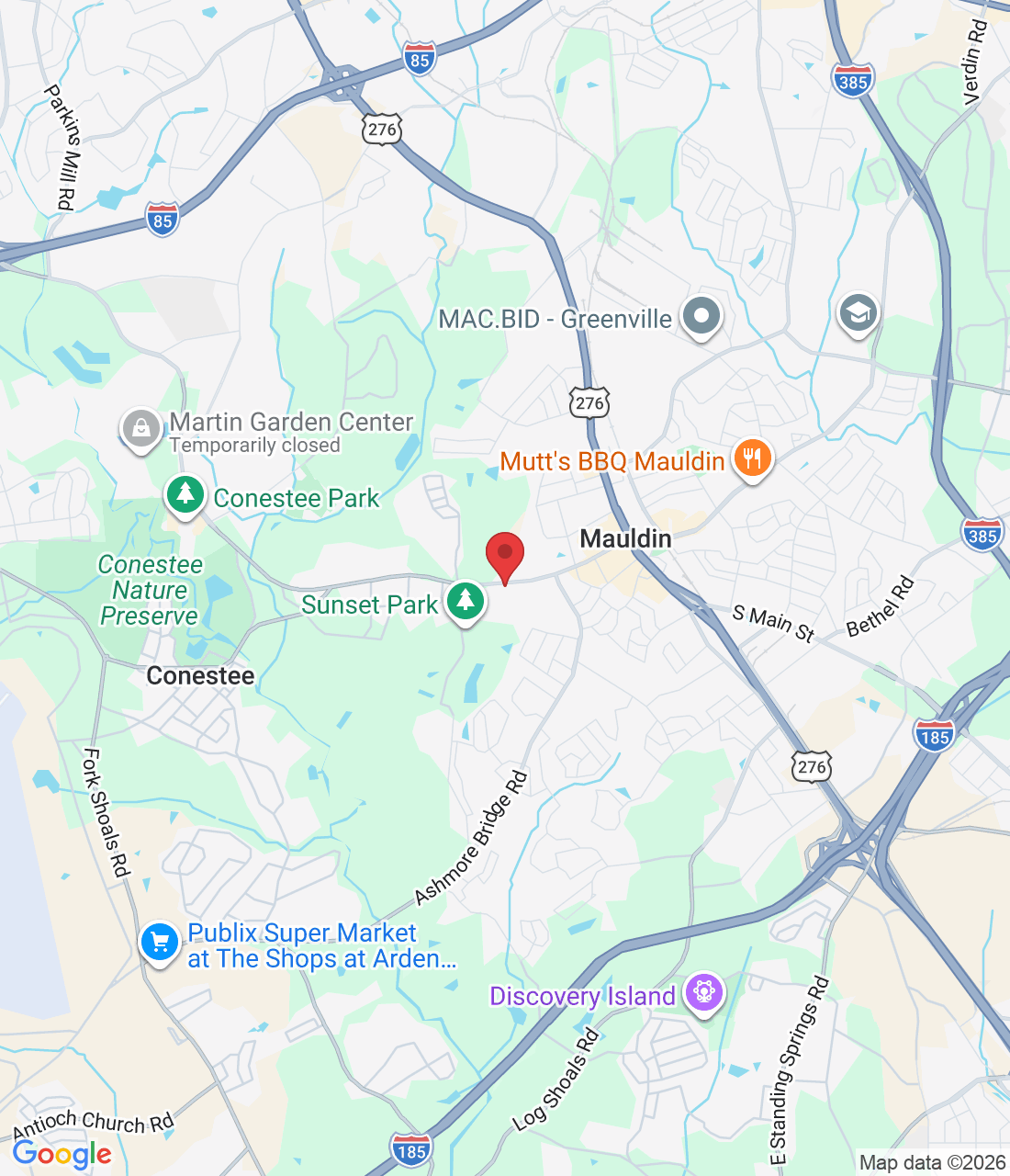 501 W Butler Rd suite a 3, Greenville, SC 29607, USA