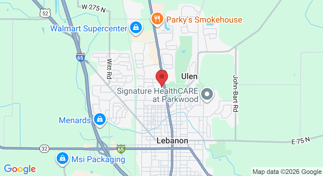 1606 N Lebanon St, Lebanon, IN 46052, USA