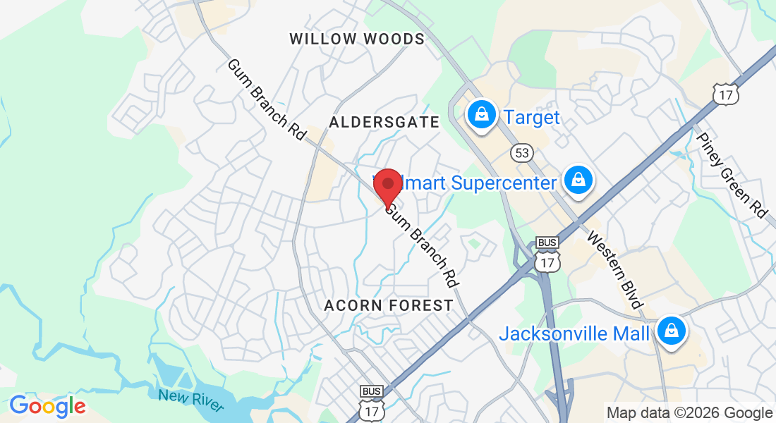 1133 Gum Branch Rd #500, Jacksonville, NC 28540, USA