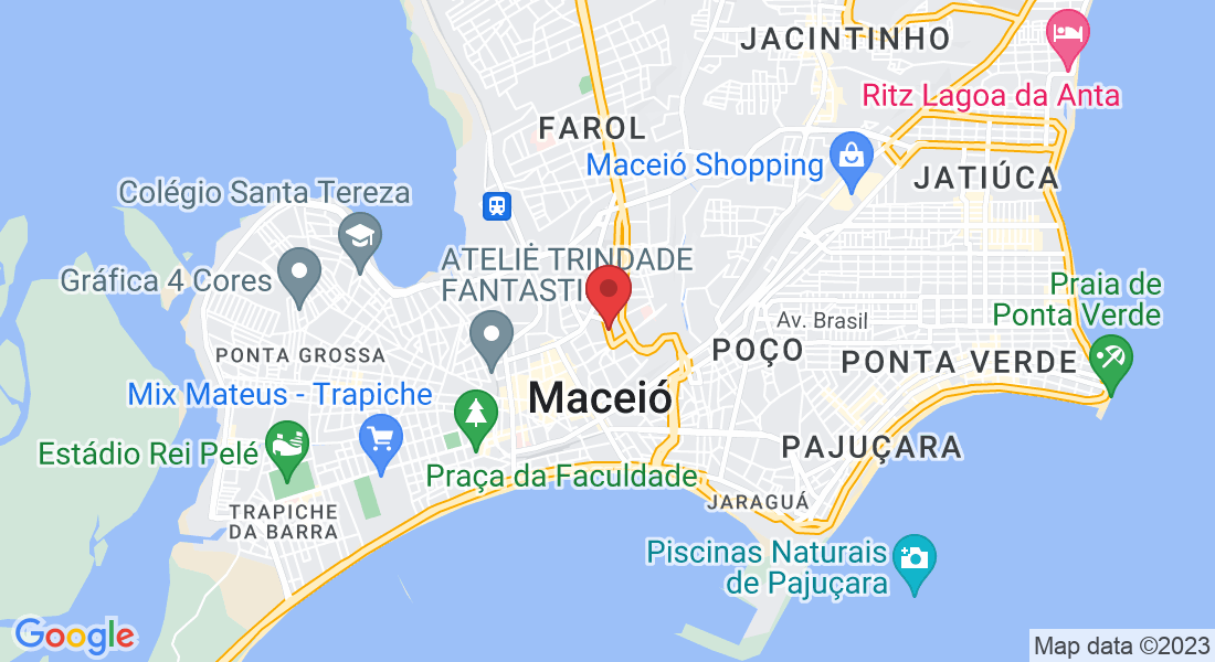 R. Comendador Palmeira - Farol, Maceió - AL, 57051-150, Brazil