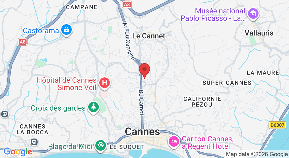 3 rue Casimir Raynaud Le Petit Rubrent, 3 Rue Casimir Raynaud, 06110 Le Cannet, France