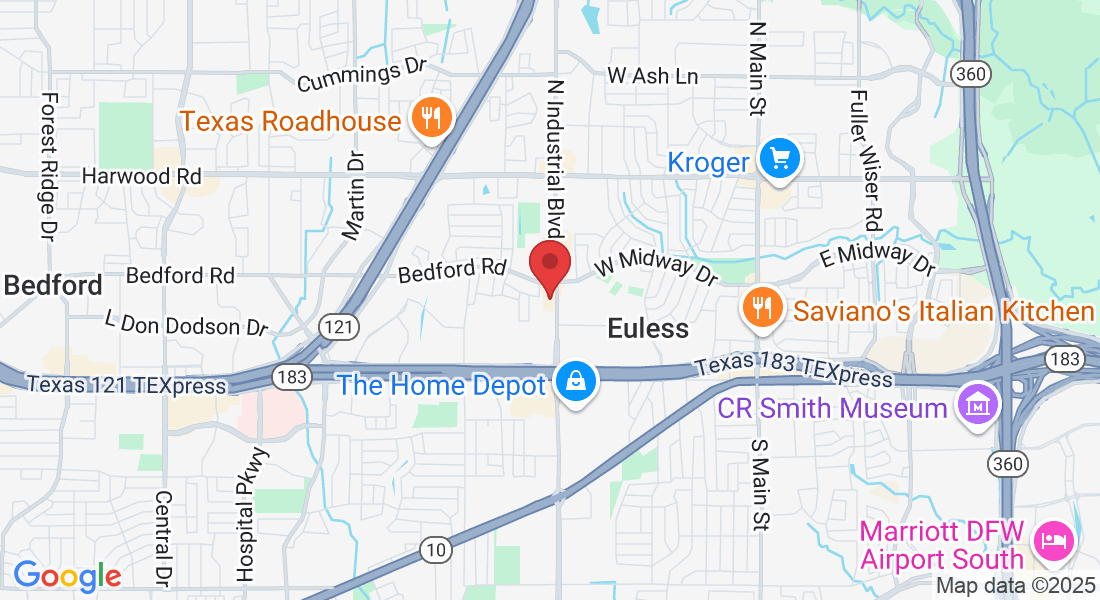 505 N Industrial Blvd suite 800, Bedford, TX 76021, USA