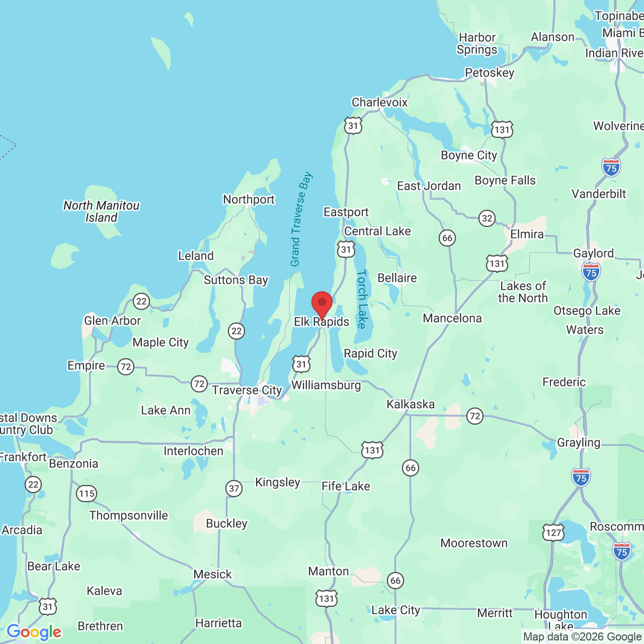 Elk Rapids, MI 49629, USA