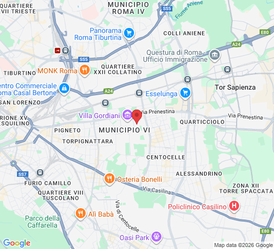 Via Roviano, 24, 00171 Roma RM, Italia