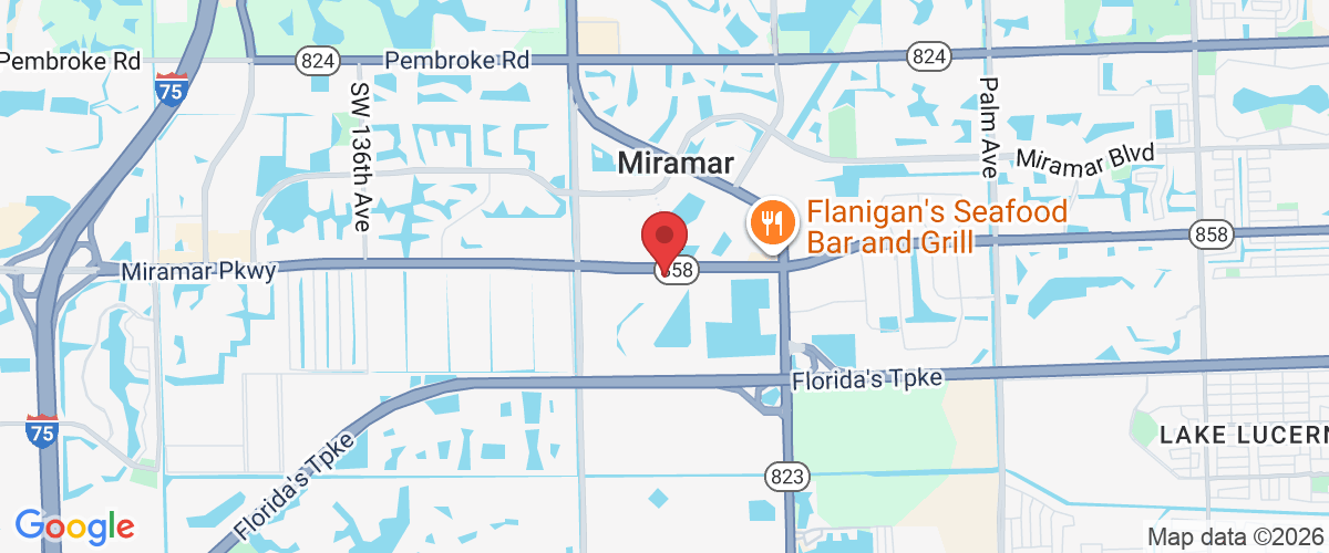 11820 Miramar Pkwy suite 110, Miramar, FL 33025, USA