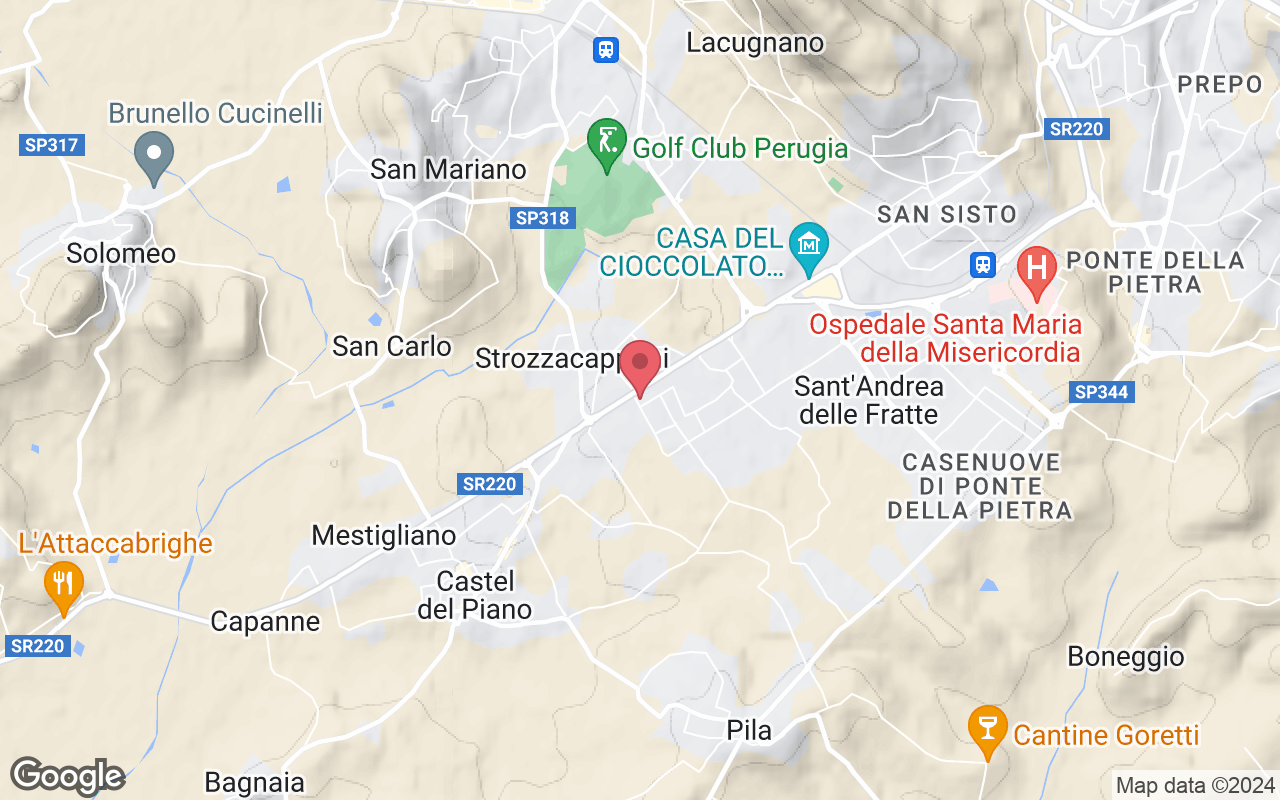 Str. delle Fratte, 2, 06132 Perugia PG, Italia