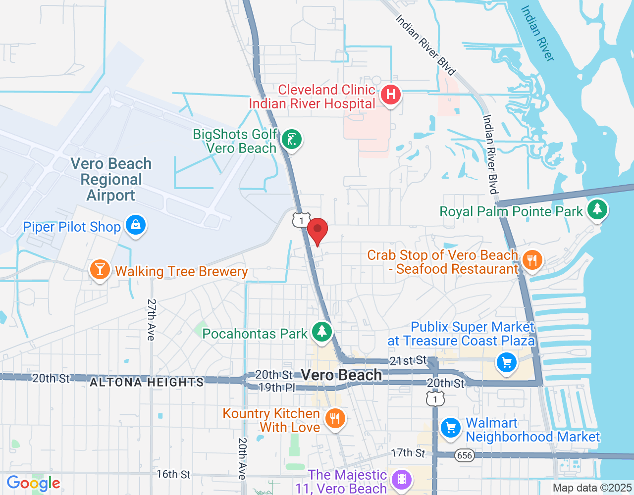 1351 29th St, Vero Beach, FL 32960, USA