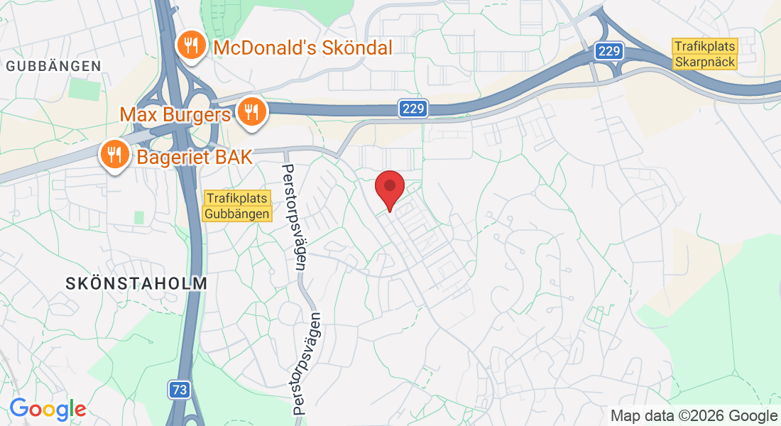 Sköndalsvägen 27, 128 66 Sköndal, Sverige