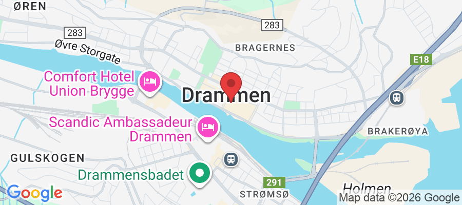 Nedre Storgate 1, 3015 Drammen, Norway