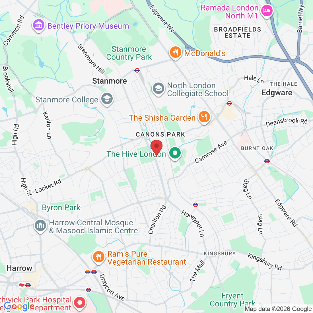 Honeypot Ln, Stanmore HA7 1JS, UK