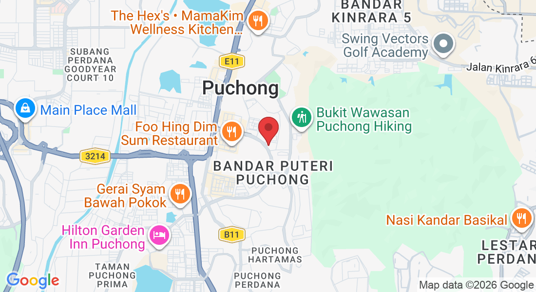 C-GF-09 Le Pavilion, Jalan Puteri 7/13, Bandar Puteri, 47100 Puchong, Selangor, Malaysia