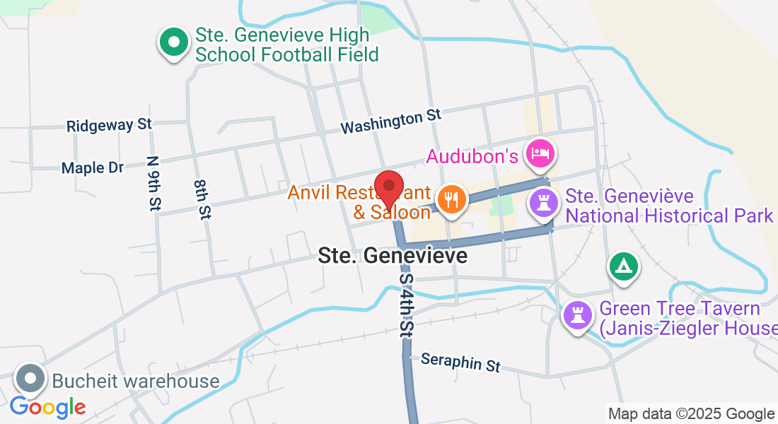 1 N 4th St, Ste. Genevieve, MO 63670, USA