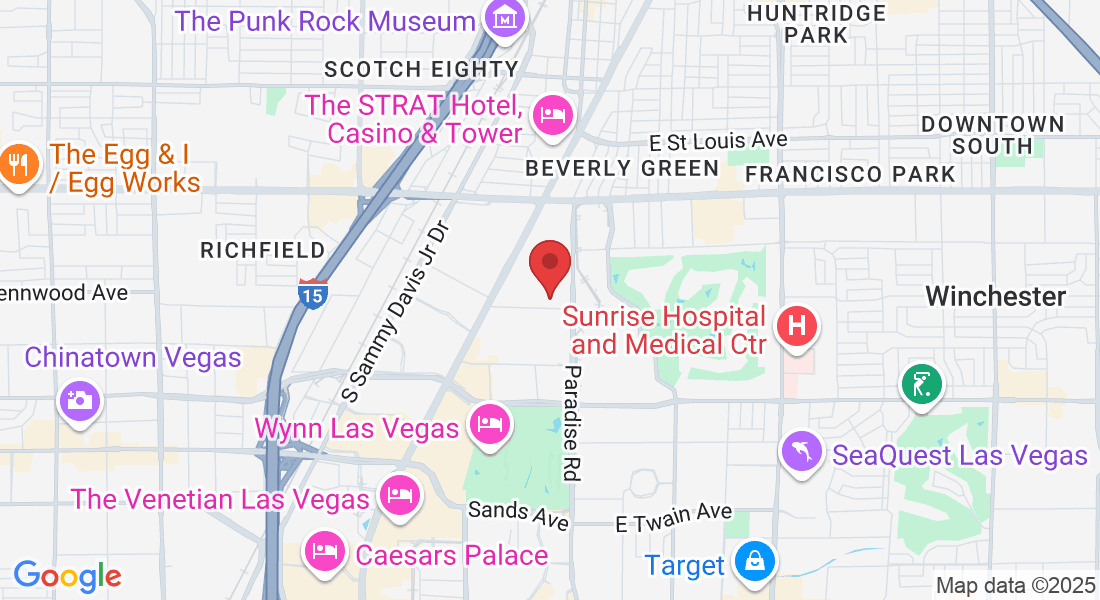 2877 Paradise Rd, Las Vegas, NV 89109, USA