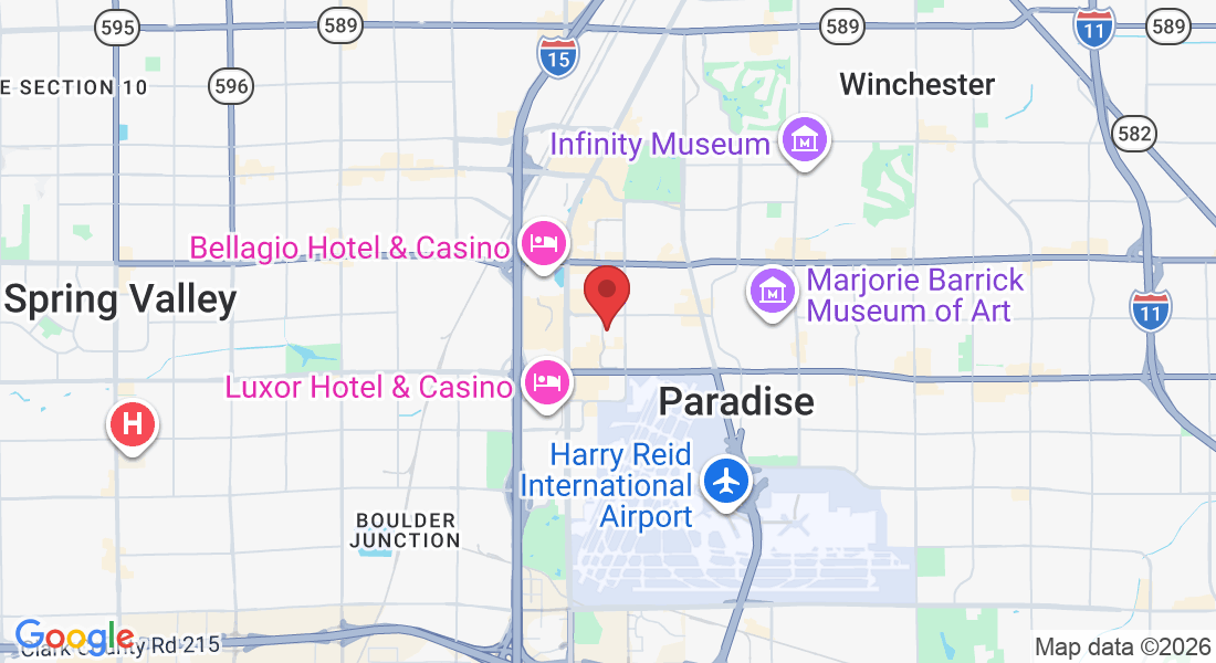 145 E Harmon Ave, Las Vegas, NV 89109, USA